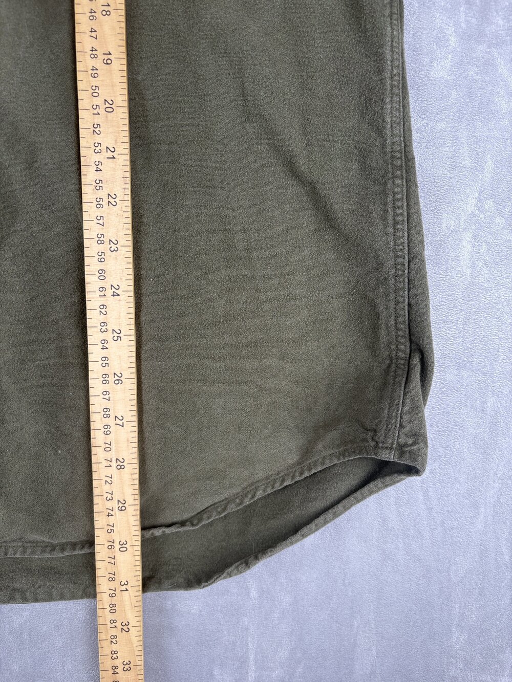 Woolrich Men's Olive Button-Down Shirt M - Picture 11 of 11